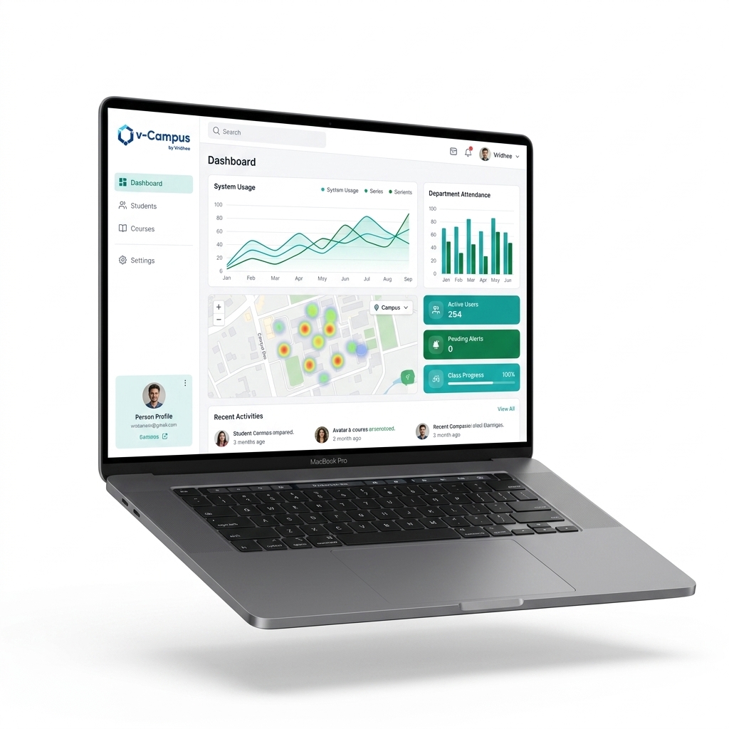 v-Campus Dashboard and Mobile App